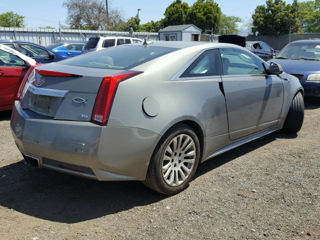 1G6DP1ED7B0149865 - 2011 CADILLAC CTS PREMIU BROWN photo 4