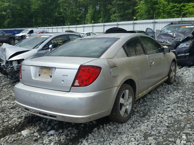 1G8AW18BX6Z163445 - 2006 SATURN ION LEVEL SILVER photo 4