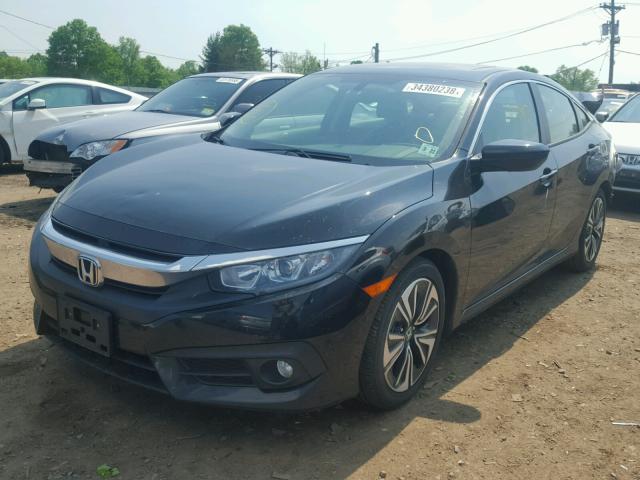 2HGFC1F72GH636860 - 2016 HONDA CIVIC EXL BLACK photo 2