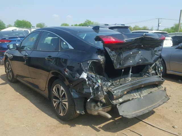 2HGFC1F72GH636860 - 2016 HONDA CIVIC EXL BLACK photo 3