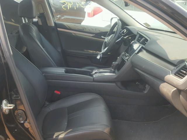 2HGFC1F72GH636860 - 2016 HONDA CIVIC EXL BLACK photo 5