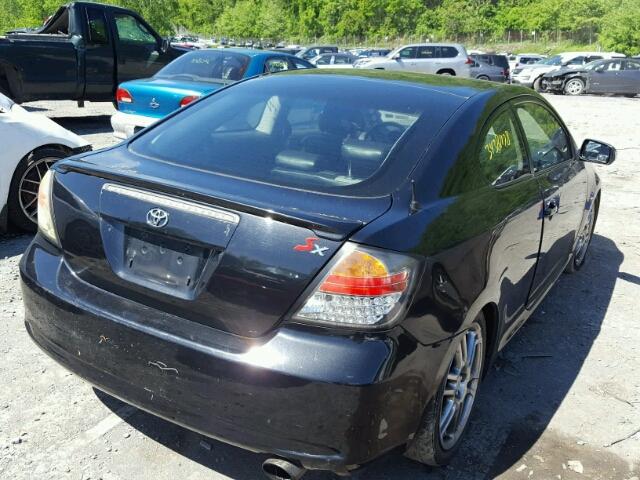 JTKDE177850021397 - 2005 TOYOTA SCION TC 黑色 照片 4