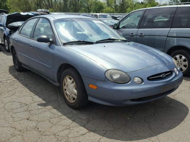 1FAFP52U3XG182559 - 1999 FORD TAURUS LX BLUE photo 1