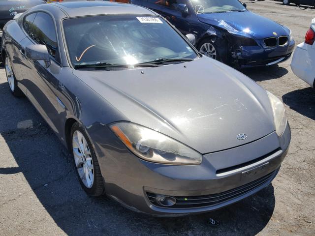 KMHHN66F77U245833 - 2007 HYUNDAI TIBURON GT BEIGE photo 1