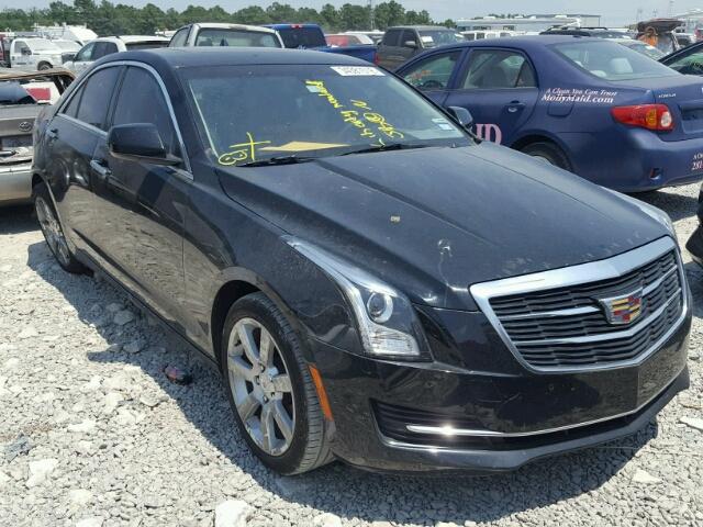 1G6AA5RAXE0155238 - 2014 CADILLAC ATS BLACK photo 1