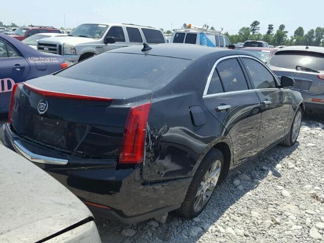 1G6AA5RAXE0155238 - 2014 CADILLAC ATS BLACK photo 4