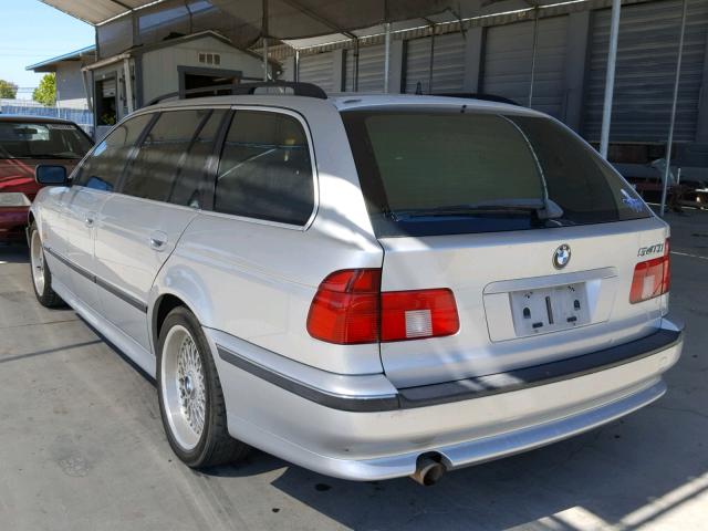 WBADR6349YGN91535 - 2000 BMW 540 IT AUT SILVER photo 3