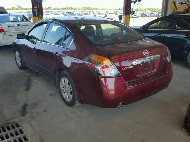 1N4AL2AP9AN412463 - 2010 NISSAN ALTIMA BAS BURGUNDY photo 3