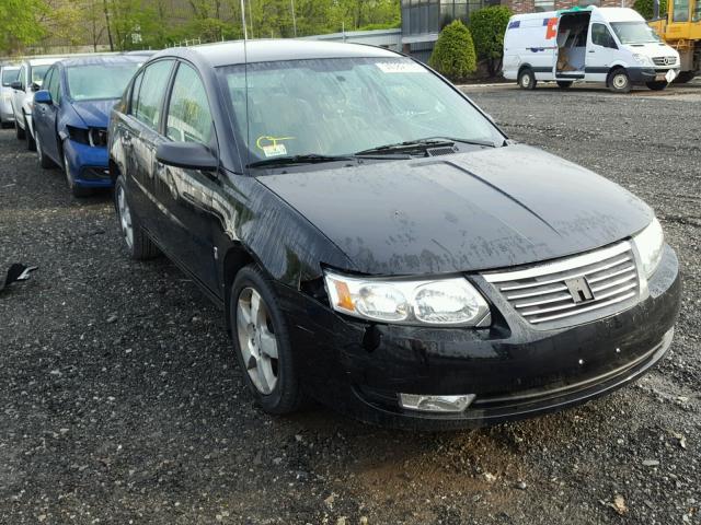 1G8AL58F27Z194953 - 2007 SATURN ION LEVEL BLACK photo 1