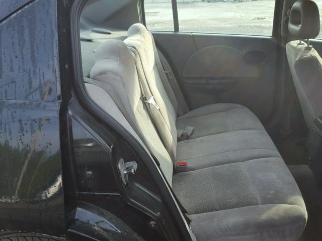 1G8AL58F27Z194953 - 2007 SATURN ION LEVEL BLACK photo 6