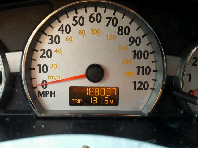 1G8AL58F27Z194953 - 2007 SATURN ION LEVEL BLACK photo 8