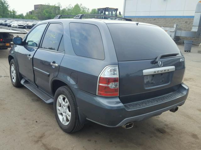 2HNYD18756H508493 - 2006 ACURA MDX TOURIN GRAY photo 3