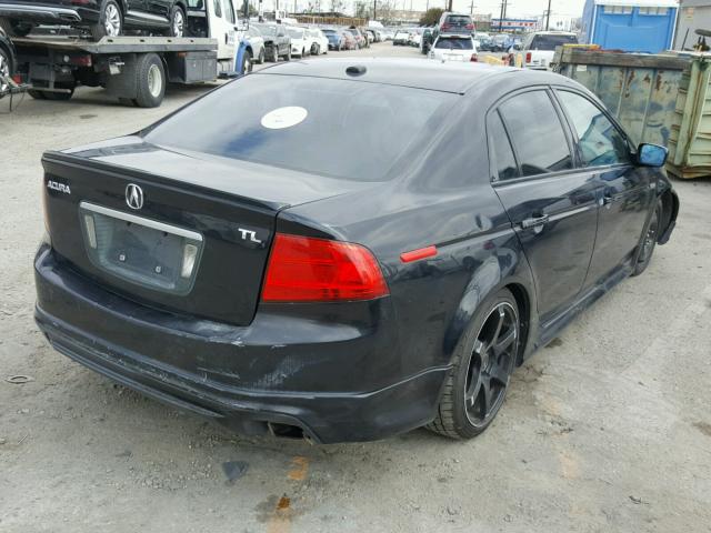 19UUA66294A045921 - 2004 ACURA TL BLACK photo 4