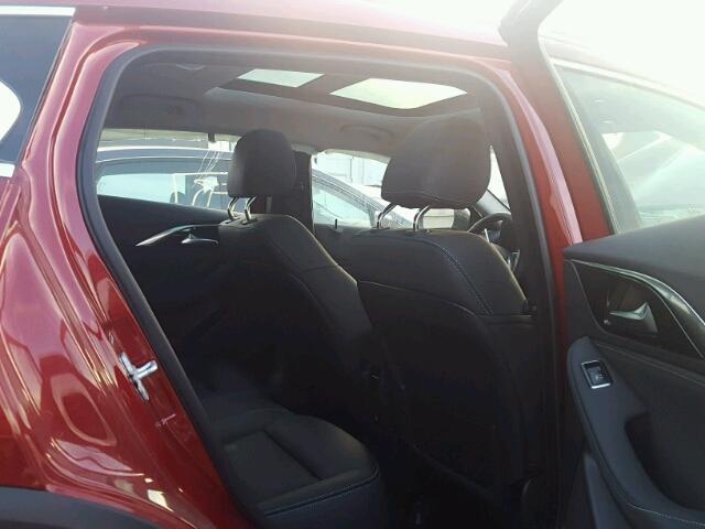 SJKCH5CR2JA056916 - 2018 INFINITI QX30 BASE BURGUNDY photo 6