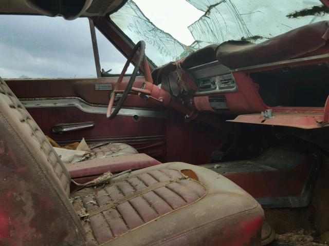 3A47F100563 - 1966 FORD FAIRLANE RED photo 5