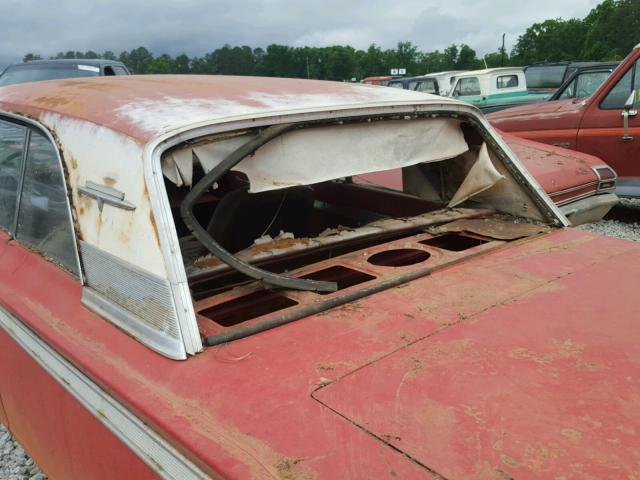 3A47F100563 - 1966 FORD FAIRLANE RED photo 9