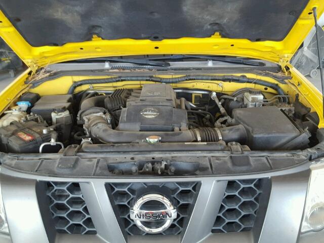 5N1AN08U88C519641 - 2008 NISSAN XTERRA 4.0 YELLOW photo 7