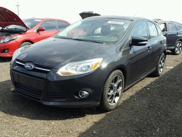 1FADP3K21DL344184 - 2013 FORD FOCUS SE BLACK photo 2