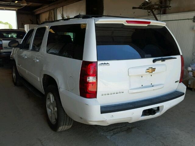 1GNFK16387J222759 - 2007 CHEVROLET SUBURBAN WHITE photo 7