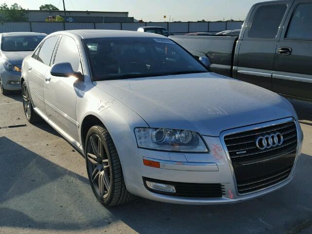 WAULV94E89N012886 - 2009 AUDI A8 4.2 QUA SILVER photo 1