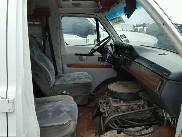 2B7HB21Y1NK146748 - 1992 DODGE RAM VAN B2 WHITE photo 5