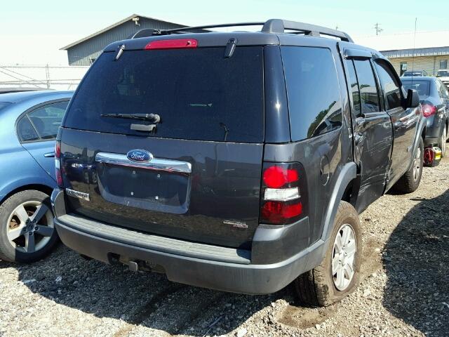 1FMEU73E27UA98778 - 2007 FORD EXPLORER X CHARCOAL photo 4