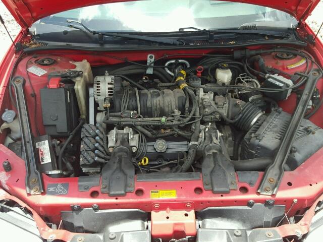 1G2WP52K7YF148337 - 2000 PONTIAC GRAND PRIX RED photo 7