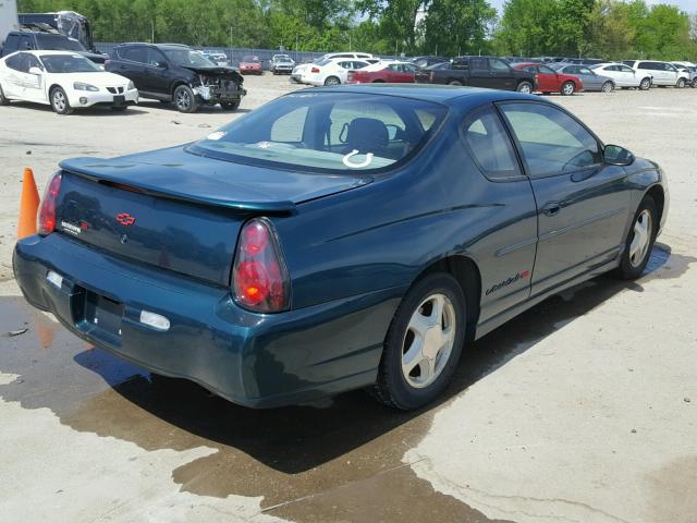 2G1WX12K9Y9347380 - 2000 CHEVROLET MONTE CARL GREEN photo 4