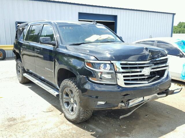 1GNSKJKC2FR722081 - 2015 CHEVROLET SUBURBAN K BLACK photo 1