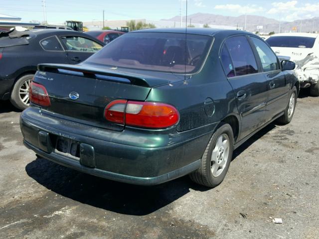 1G1NE52J03M605068 - 2003 CHEVROLET MALIBU LS 绿色 照片 4