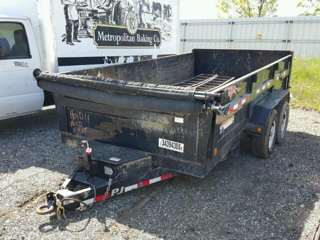 4P5D71427E3008073 - 2014 PJ TRAILER BLACK photo 2