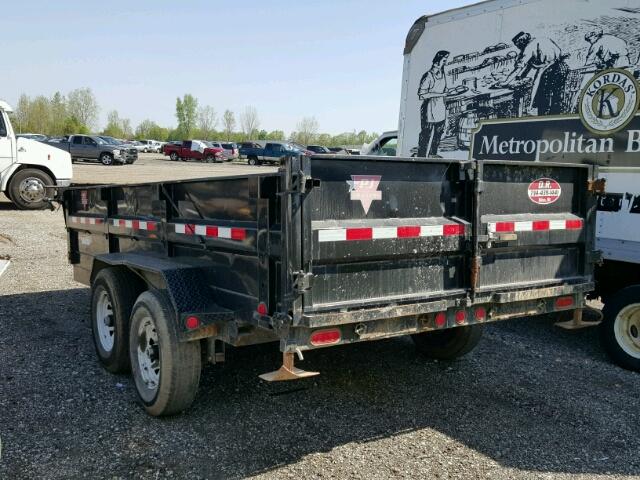 4P5D71427E3008073 - 2014 PJ TRAILER BLACK photo 3