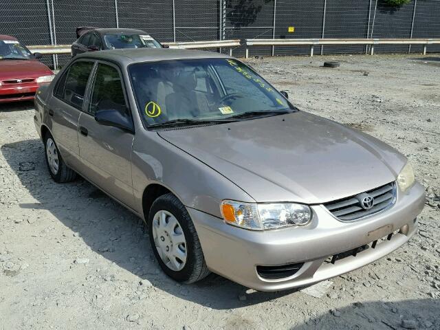 1NXBR12E02Z625731 - 2002 TOYOTA COROLLA CE BEIGE photo 1