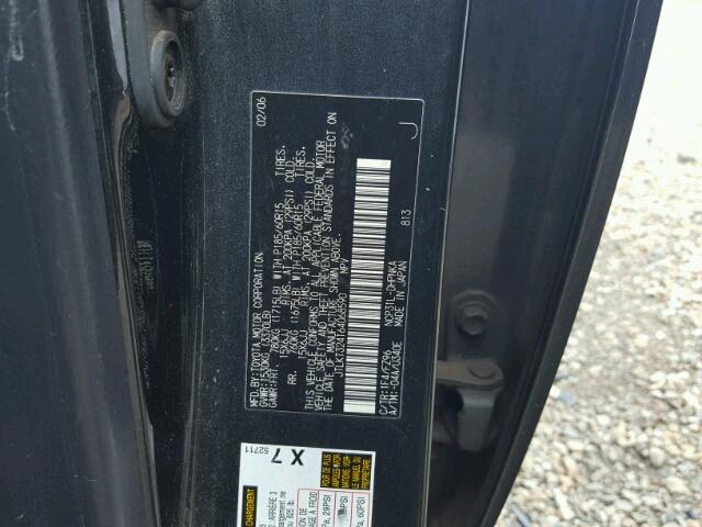 JTLKT324164068590 - 2006 TOYOTA SCION XB Qara foto 10