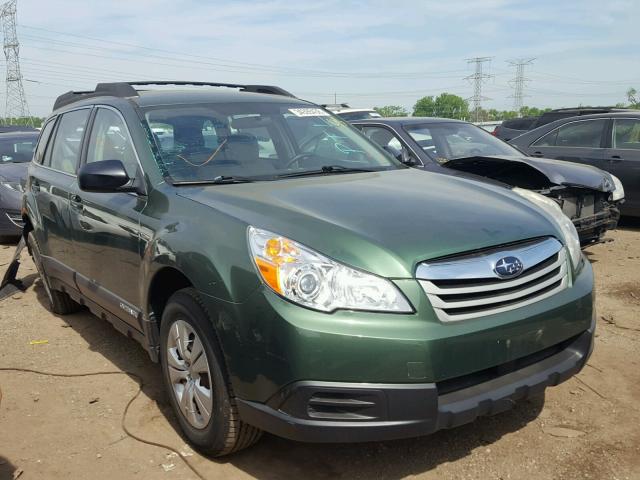 4S4BRCAC9B3335909 - 2011 SUBARU OUTBACK 2. GREEN photo 1