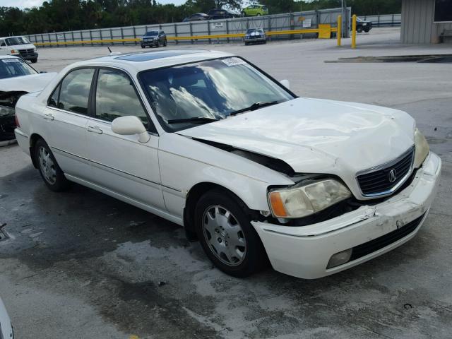 JH4KA96684C007321 - 2004 ACURA 3.5RL WHITE photo 1