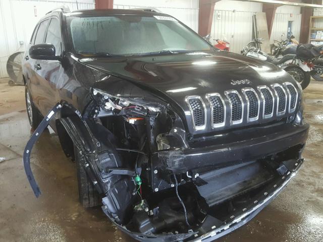 1C4PJMDS0GW280024 - 2016 JEEP CHEROKEE L BLACK photo 1