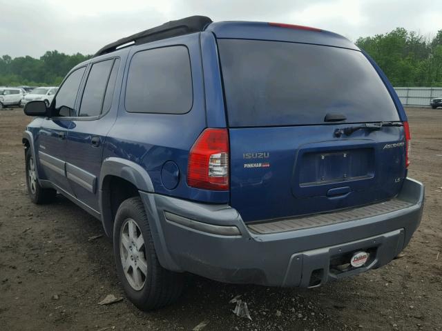 4NUET16S456700804 - 2005 ISUZU ASCENDER S 蓝色 照片 3