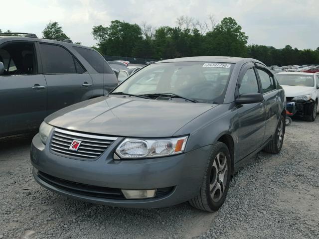 1G8AL52F75Z153823 - 2005 SATURN ION LEVEL GREEN photo 2