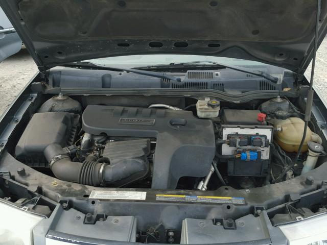 1G8AL52F75Z153823 - 2005 SATURN ION LEVEL GREEN photo 7