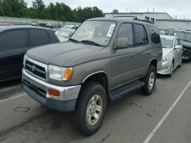 JT3HN86R4W0150599 - 1998 TOYOTA 4RUNNER SR GREEN photo 2