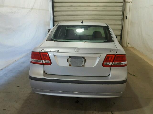 YS3FD49Y041050923 - 2004 SAAB 9-3 ARC SILVER photo 9