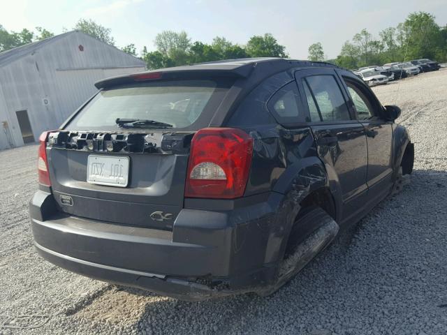 1B3HB48B28D552647 - 2008 DODGE CALIBER SX BLACK photo 4