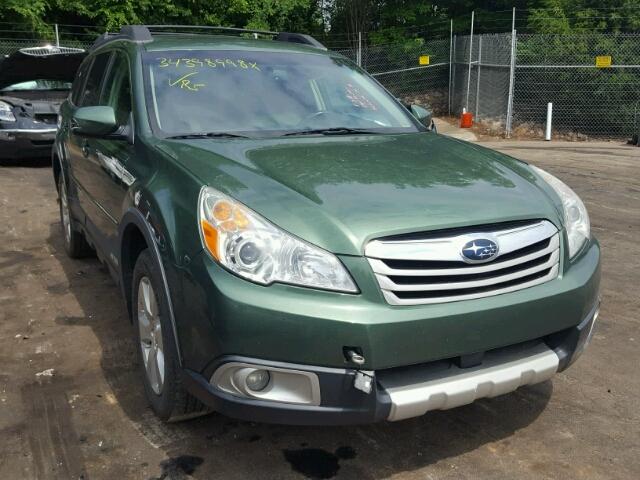 4S4BRDLC3B2327409 - 2011 SUBARU OUTBACK 3. GREEN photo 1