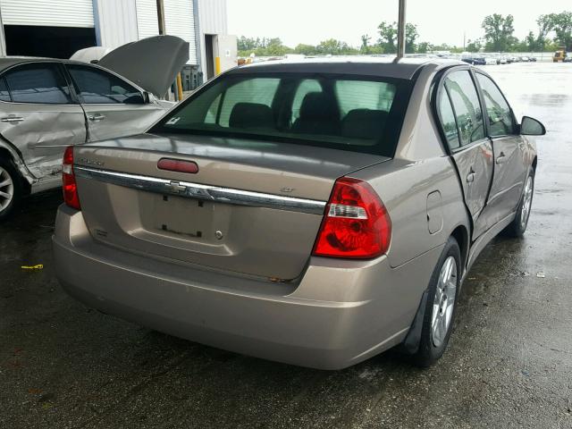 1G1ZT58F17F113072 - 2007 CHEVROLET MALIBU LT BEIGE photo 4