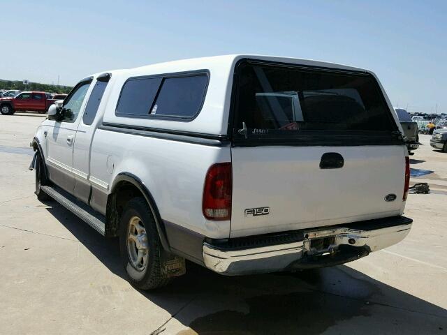 1FTZX1763WKA31646 - 1998 FORD F150 WHITE photo 3