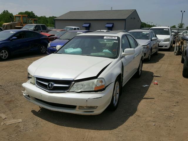 19UUA56813A009914 - 2003 ACURA 3.2TL TYPE WHITE photo 2