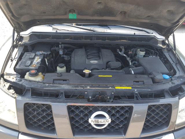 5N1AA08B64N714176 - 2004 NISSAN ARMADA SE GRAY photo 7