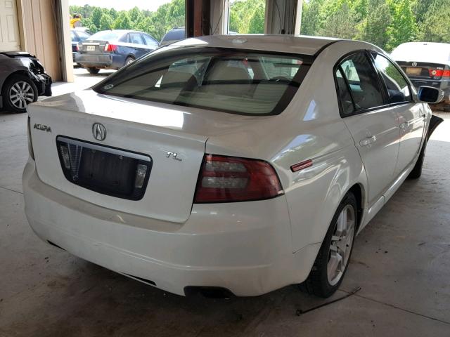 19UUA66238A034225 - 2008 ACURA TL WHITE photo 4