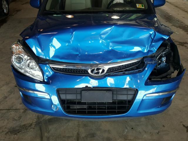 KMHDC8AE9BU106276 - 2011 HYUNDAI ELANTRA TO BLUE photo 7